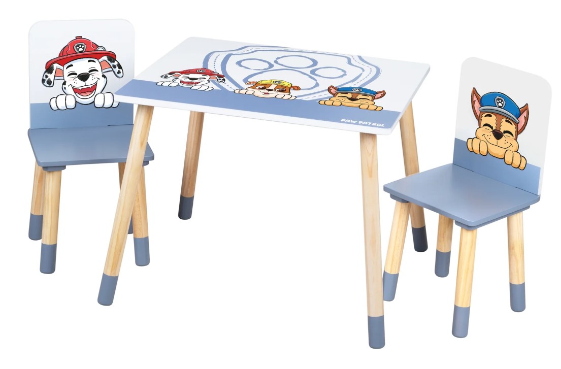 Paw patrol store table and chairs