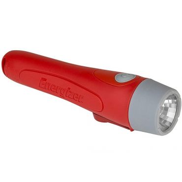 Energizer LED flashlight with built-in magnet