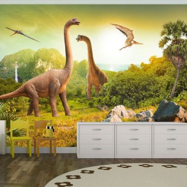 Self-adhesive photo wallpaper - Dinosaurs