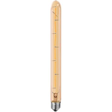 Λαμπτήρας LED Filament E27 Tube 6W 2700K Dimmable Amber