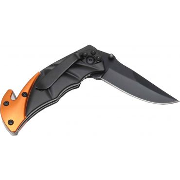 Folding knife with support handle