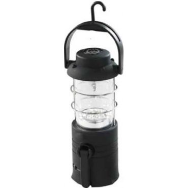 Rechargeable battery lantern manually