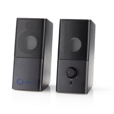 Stereo speakers gaming 2.0 Nedis GSPR10020BK