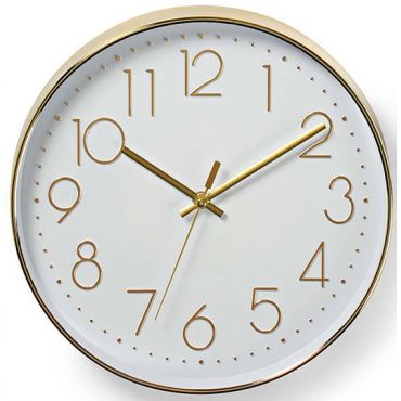 Wall clock Nedis CLWA015PC30GD