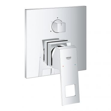 External parts of a built-in bathroom faucet Grohe Eurocube