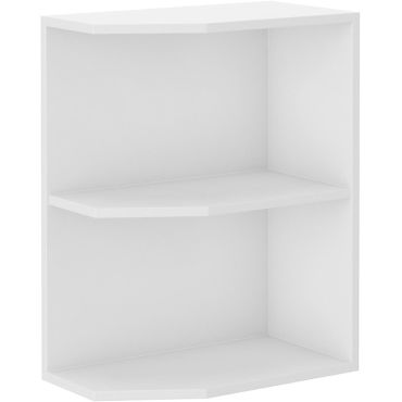 Floor Cabinet with Shadow Corner Shelves