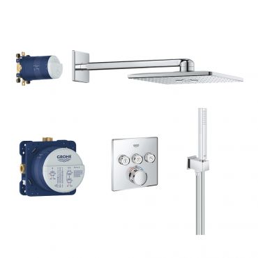 Complete Set of Built-in Thermostat Grohe Smart Control