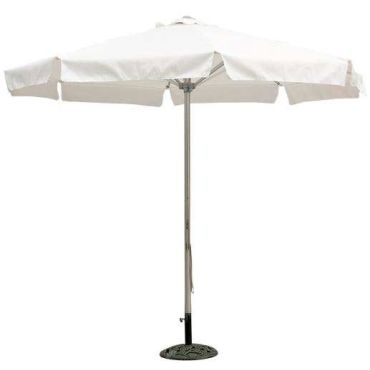 Round Tan Umbrella