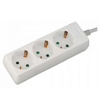 3-Outlet Power Strip Alfaone without switch 3Χ1.5mm 1.5m