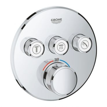 Thermostatic built-in battery 3 output Grohe I
