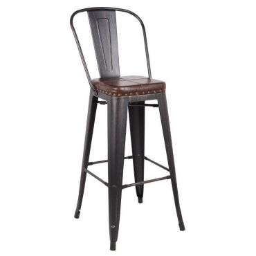 Stool Rebil with back