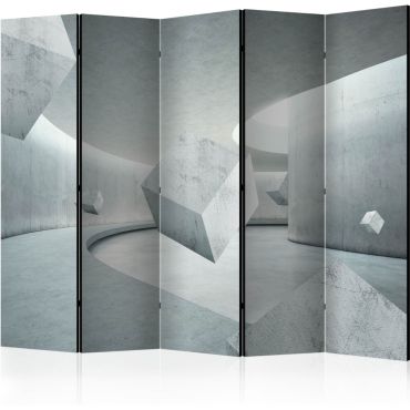 Partition with 5 sections - Geometry of the Cube II [Room Dividers]
