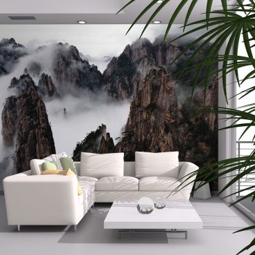 Wallpaper - Sea of clouds in Huangshan Mountain, China
