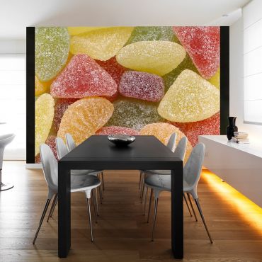 Wallpaper - Tasty fruit jellies