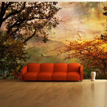 Wallpaper - Painted autumn