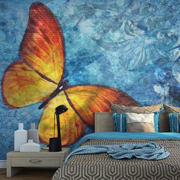 Wallpaper - Fiery butterfly