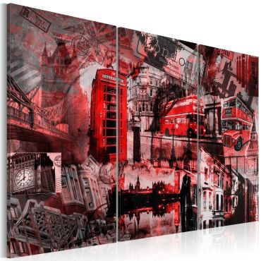 Canvas Print - Red London