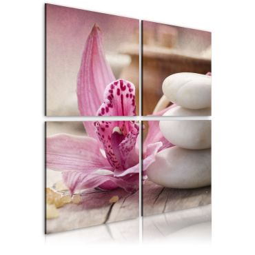Canvas Print - Orchid and zen