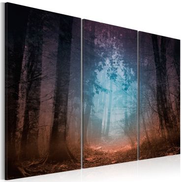 Canvas Print - Edge of the forest - triptych