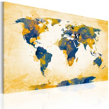 Canvas Print - Four corners of the World