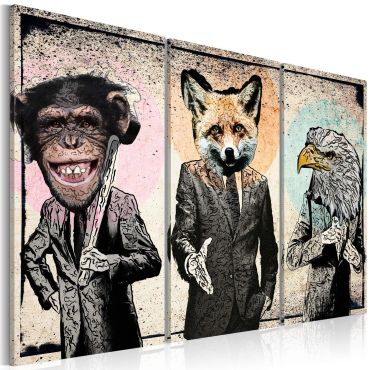 Canvas Print - Monkey business 