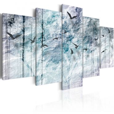 Canvas Print - Blue Forest