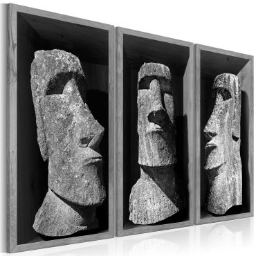Canvas Print - The Mystery of Easter Island