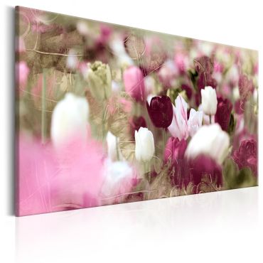 Canvas Print - Meadow of Tulips