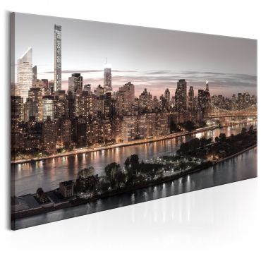 Canvas Print - Manhattan at Twilight
