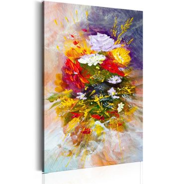 Canvas Print - August Flowers