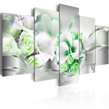 Canvas Print - Emerald Bouquet
