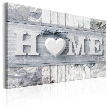 Canvas Print - Home: Winter House