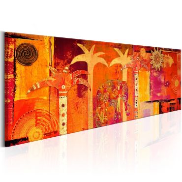Canvas Print - African Collage