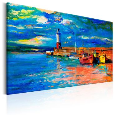 Canvas Print - Seaside Landscape: The Lighthouse