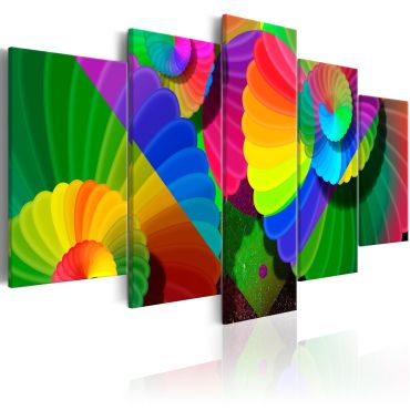 Canvas Print - Twisted Colours
