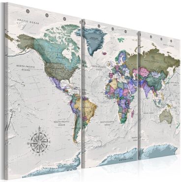 Canvas Print - World Destinations (3 Parts)