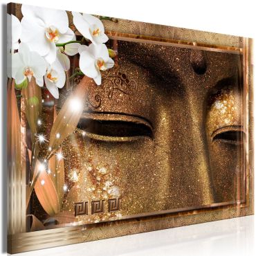 Canvas Print - Buddha's Eyes (1 Part) Wide