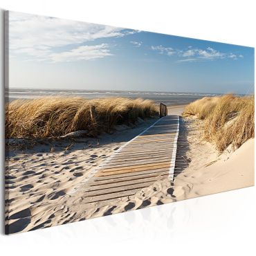 Canvas Print - Holiday at the Seaside (1 Part) Wide 100x45
