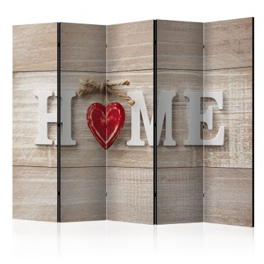 Room Divider - Room divider - Home and red heart 225x172