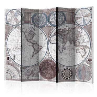 Room Divider - Terraqueous Globe [Room Dividers] 225x172