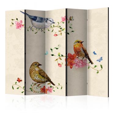 Room Divider - Bird Song II [Room Dividers] 225x172