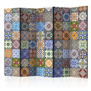 Room Divider - Colorful Mosaic II [Room Dividers] 225x172