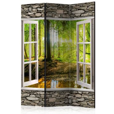 Room Divider - Morning Forest [Room Dividers] 135x172