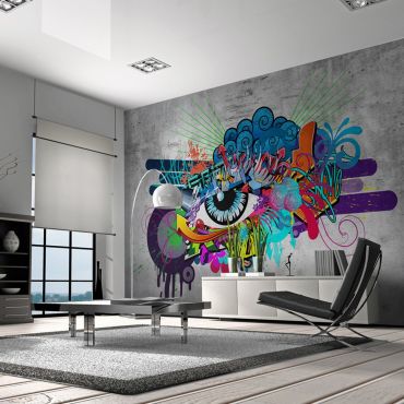 Wallpaper - Graffiti eye