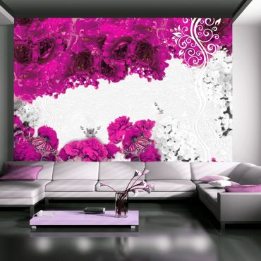 Wallpaper - Colors of spring: fuchsia