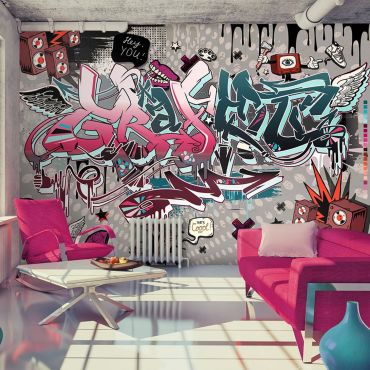 Wallpaper - Graffiti: hey You!