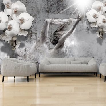 Wallpaper - Arrangement with orchid