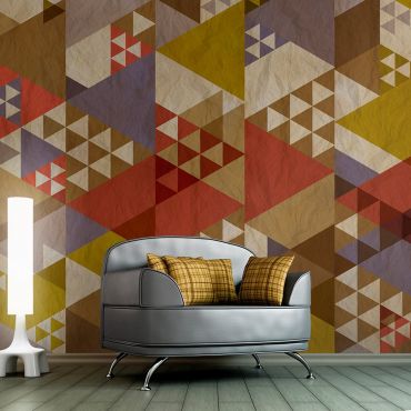 Wallpaper - Patchwork 50x1000