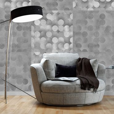 Wallpaper - Light Grey Rain 50x1000