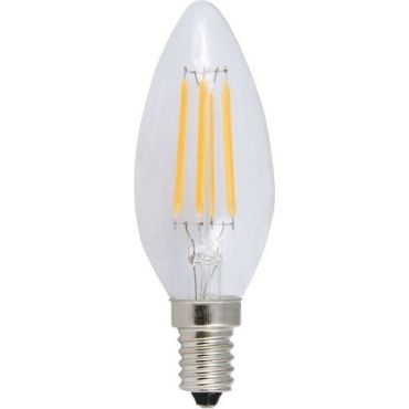 LED Filament E14 Candle 6W 4000K Dimmable